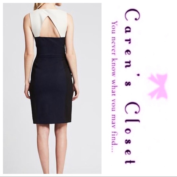 Banana Republic Color Block Sleeveless Dress - Picture 3 of 7